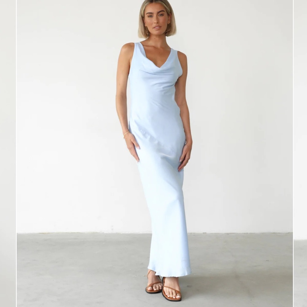 NWT Imogen Maxi Dress (Sky)